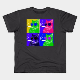 Top g cat combination Kids T-Shirt